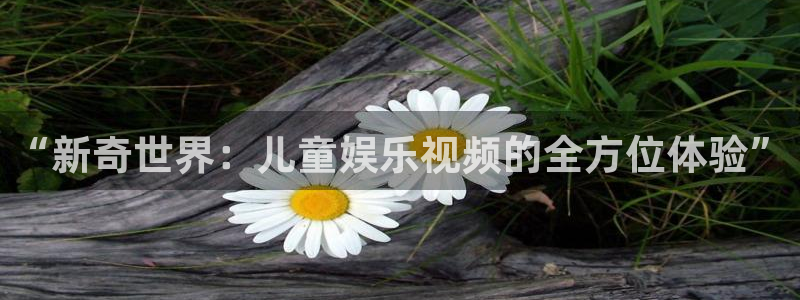 恒行体育官网注册：“新奇世界：儿童娱乐视频的全方位体验”